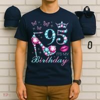 95 It'S My Birthday 95 Years Old It'S My 95th Birthday Party T-Shirt thumb 6