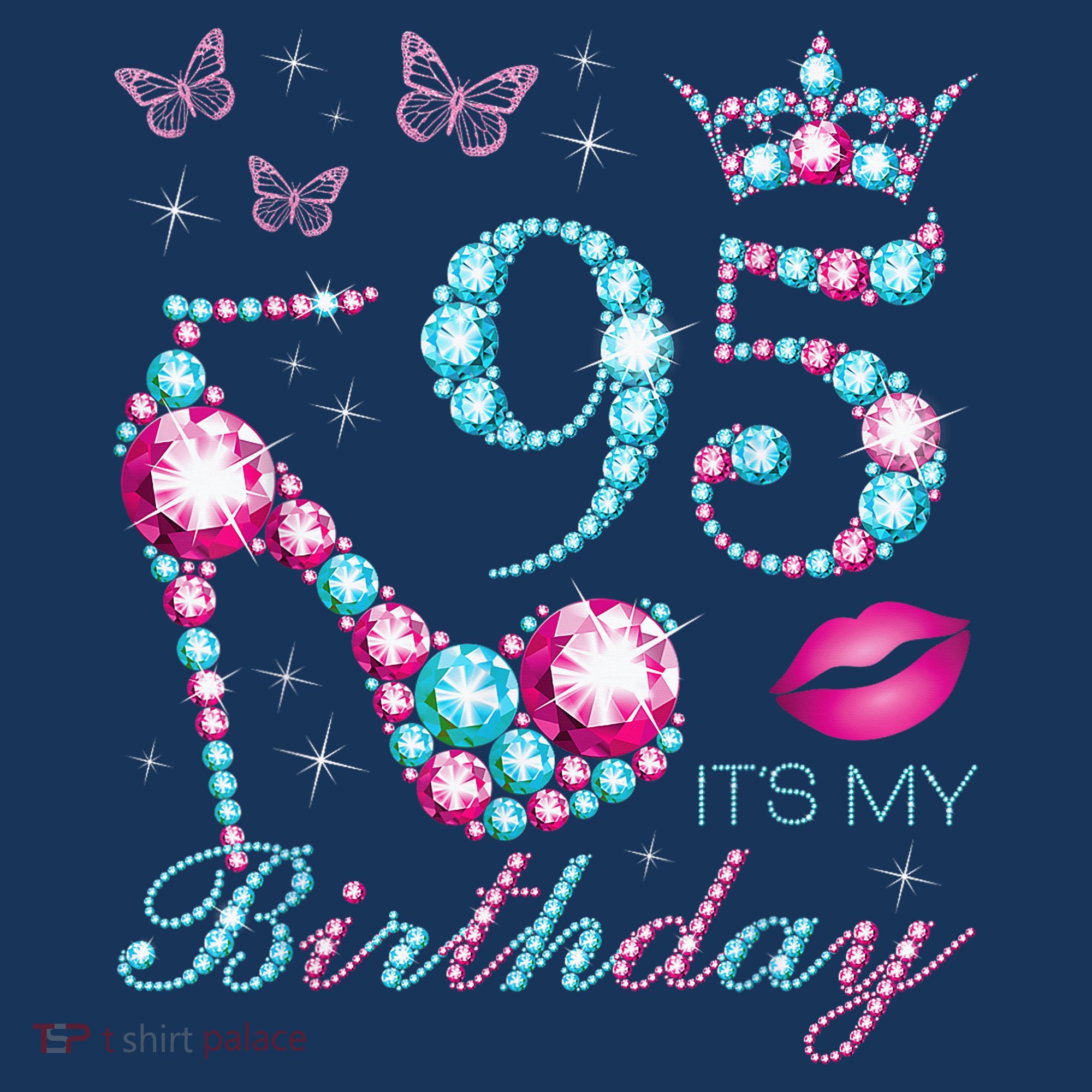 95 It'S My Birthday 95 Years Old It'S My 95th Birthday Party Women's Tank Top