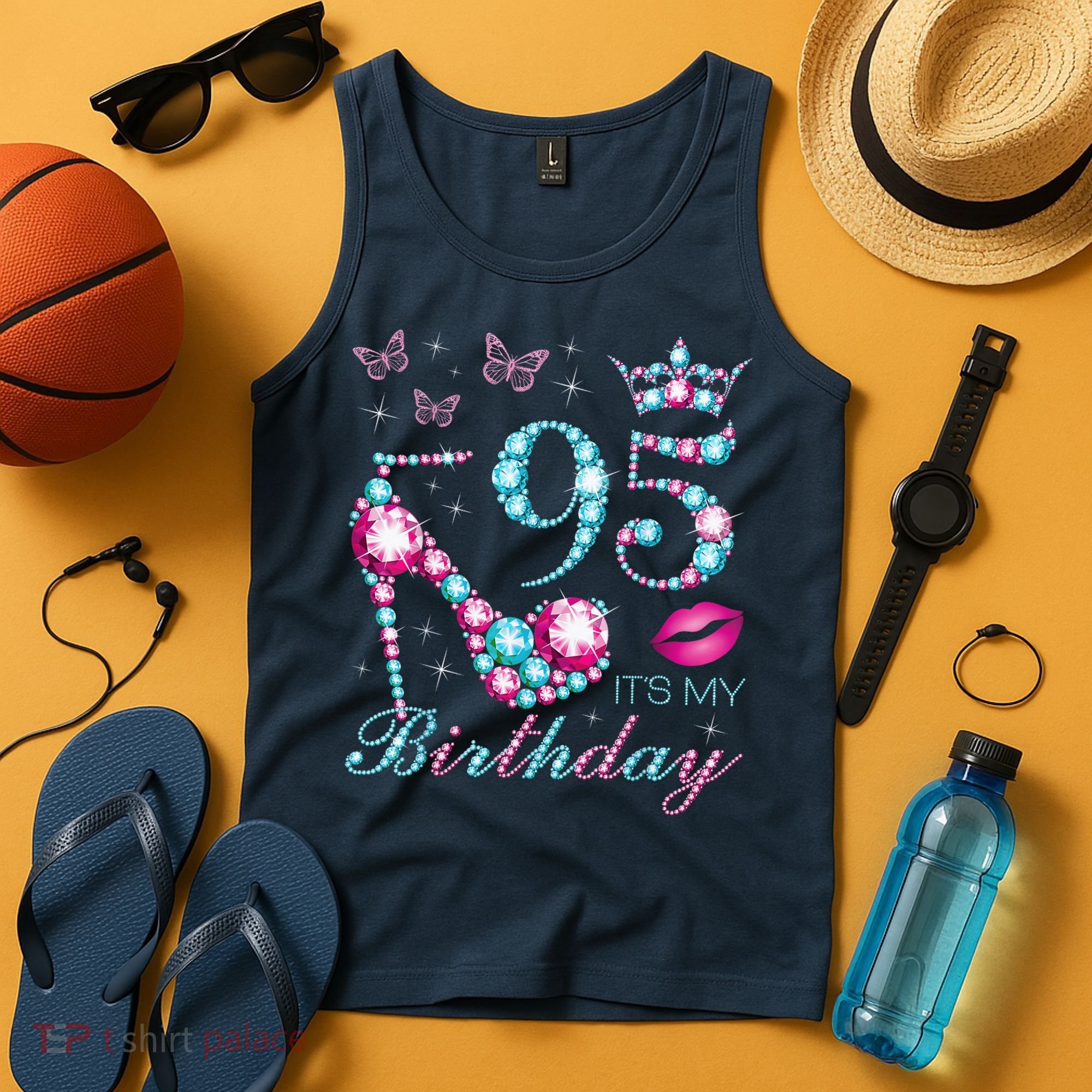95 It'S My Birthday 95 Years Old It'S My 95th Birthday Party Tank Top