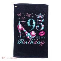 95 It'S My Birthday 95 Years Old It'S My 95th Birthday Party Golf Towel thumb 0