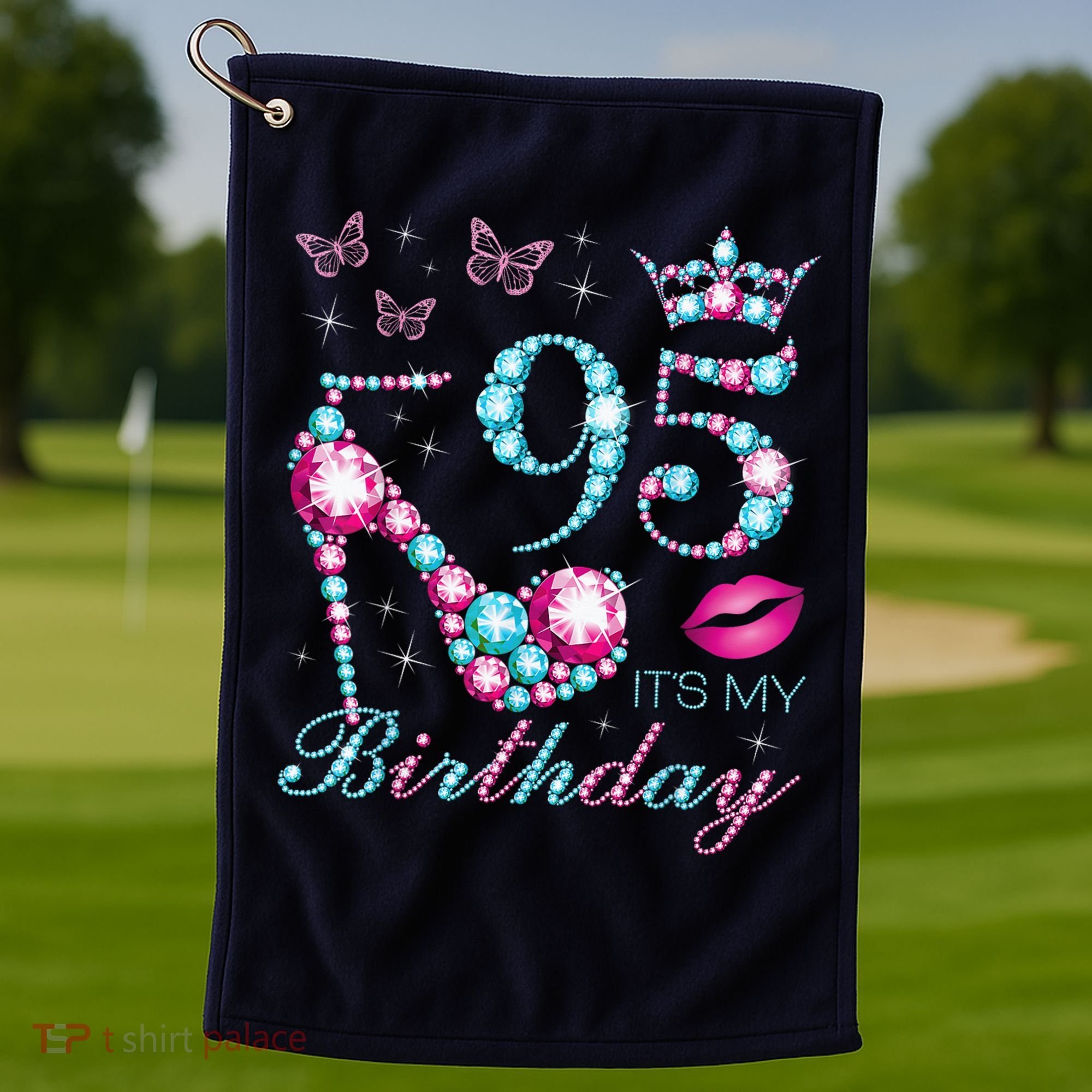 95 It'S My Birthday 95 Years Old It'S My 95th Birthday Party Golf Towel