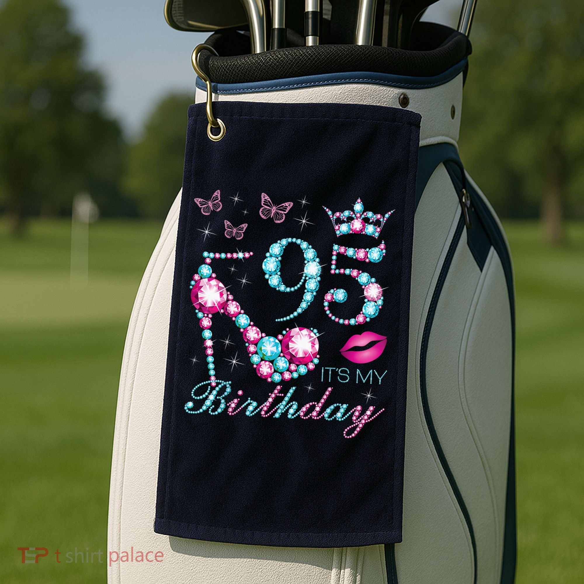 95 It'S My Birthday 95 Years Old It'S My 95th Birthday Party Golf Towel