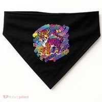 90s Inspired Tiger USA-Made Doggie Bandana thumb 0