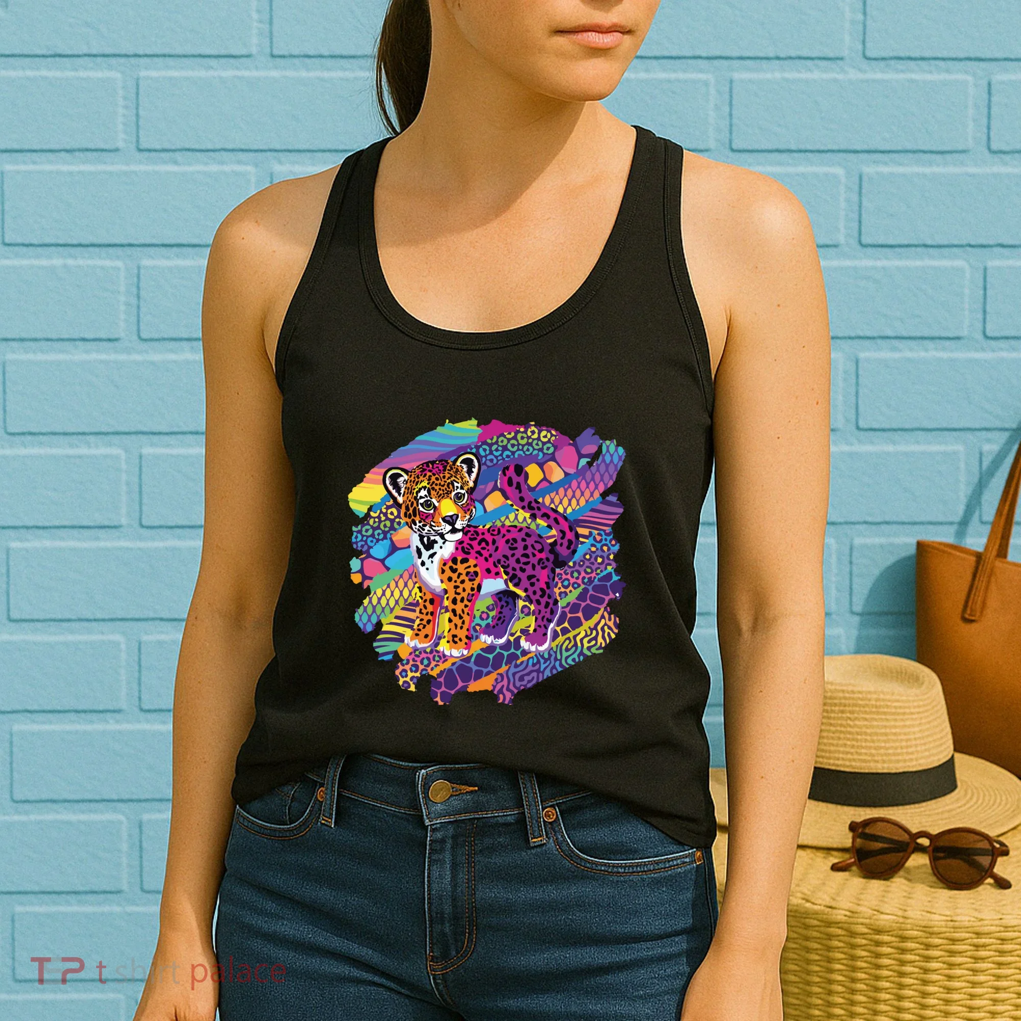90s Inspired Tiger Women's Tank Top