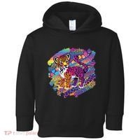 90s Inspired Tiger Toddler Hoodie thumb 0