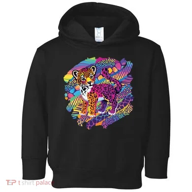 90s Inspired Tiger Toddler Hoodie