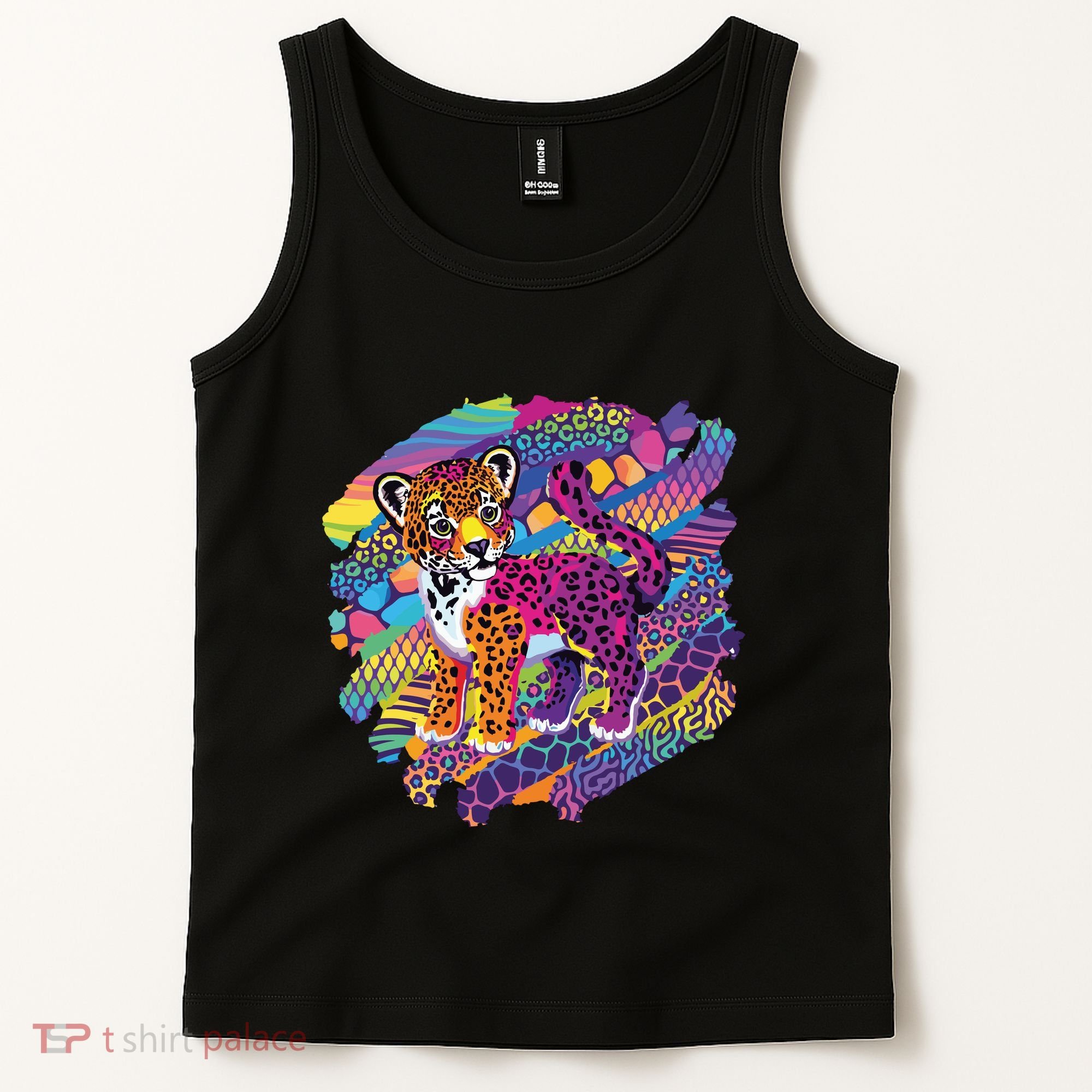 90s Inspired Tiger Tank Top