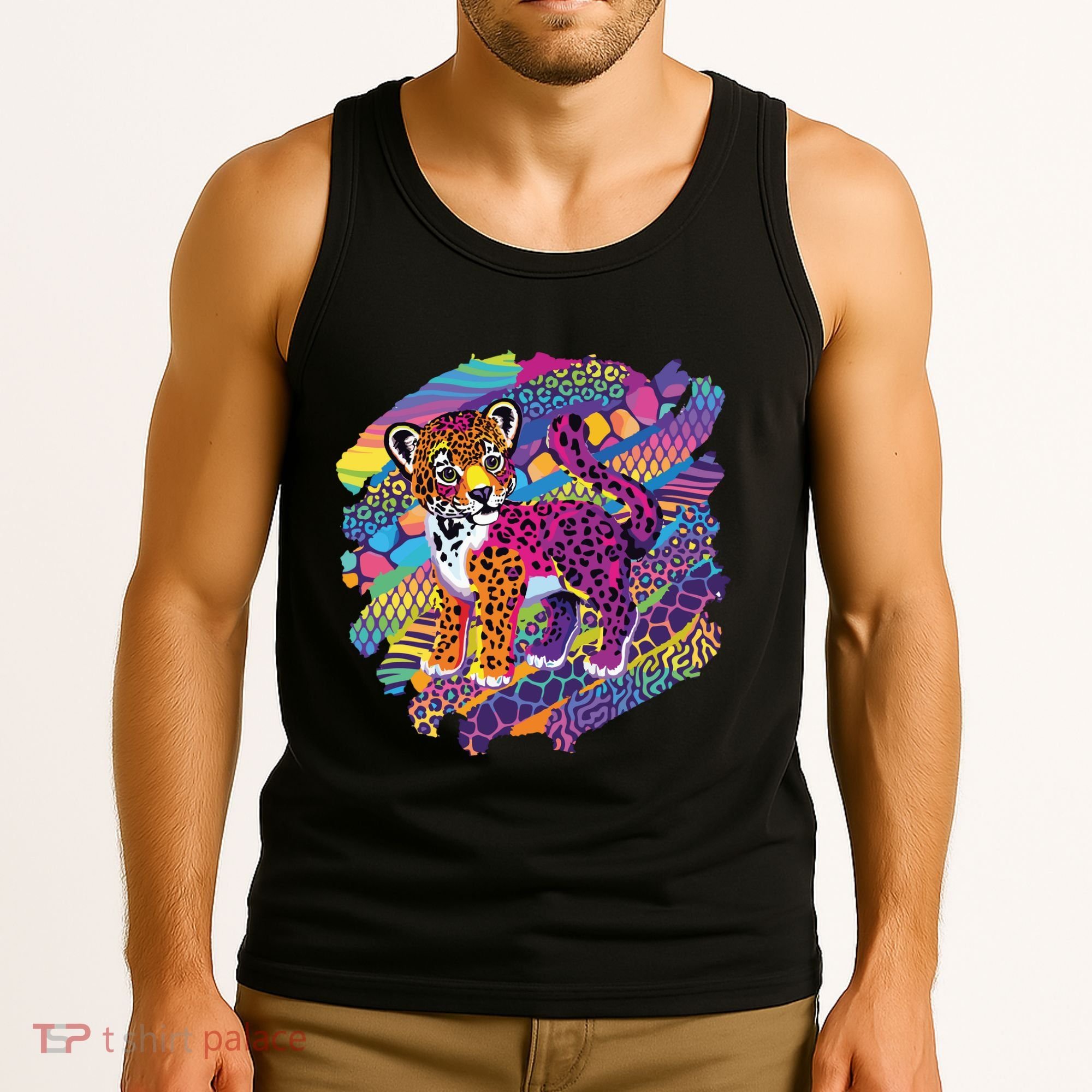 90s Inspired Tiger Tank Top