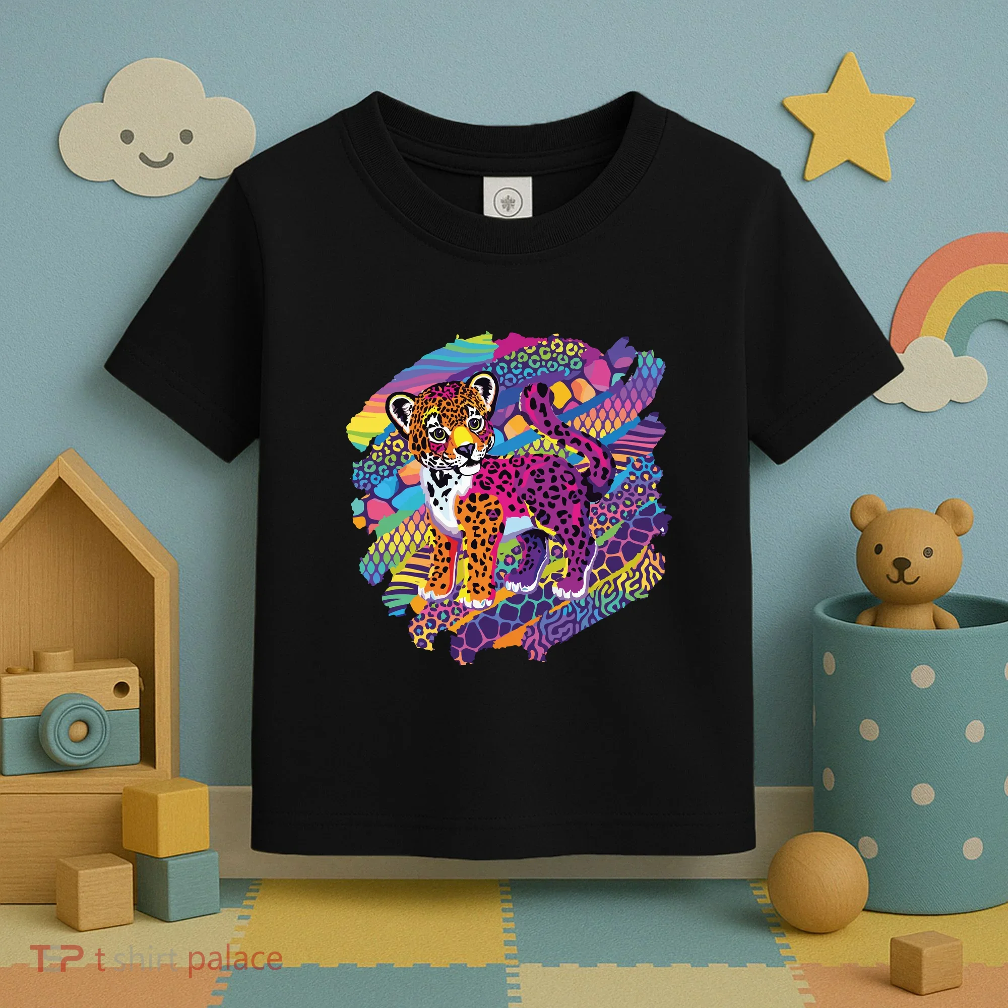 90s Inspired Tiger Toddler T-Shirt