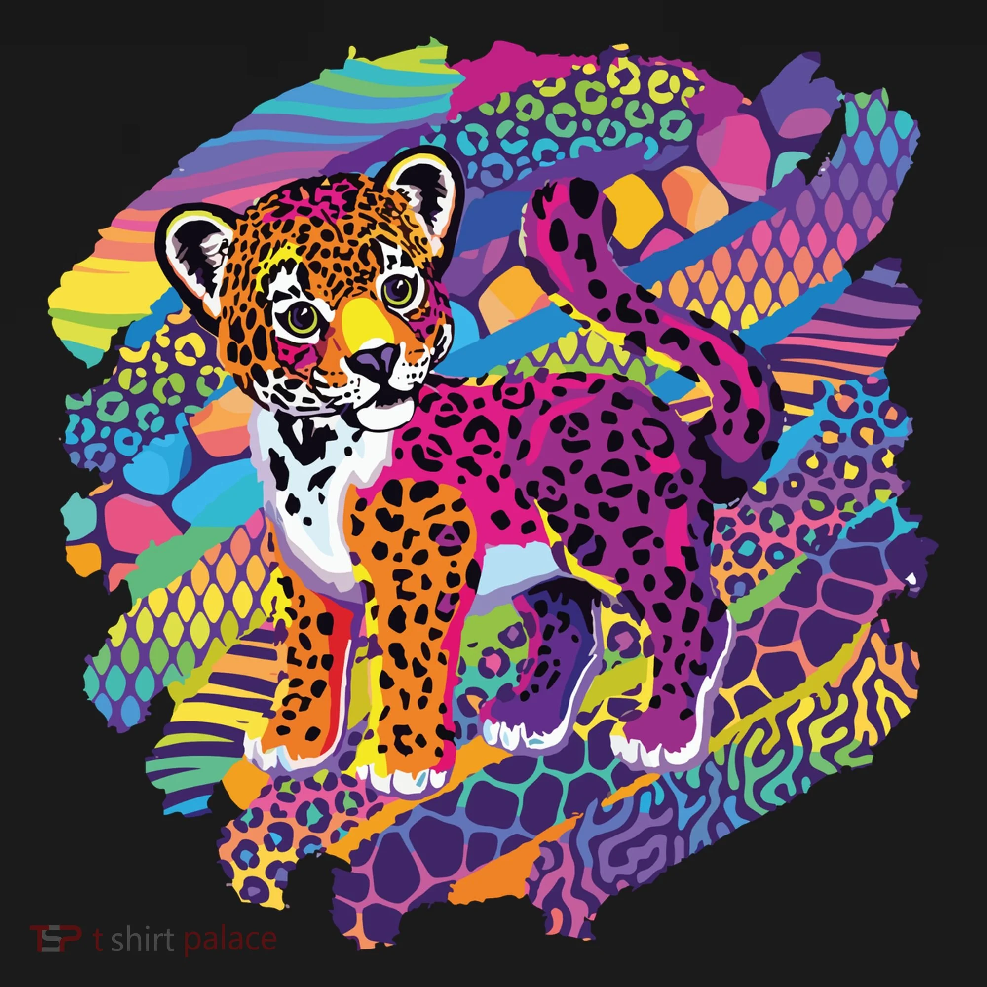 90s Inspired Tiger Toddler T-Shirt