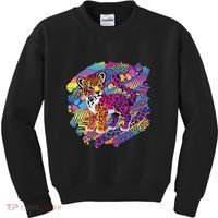 90s Inspired Tiger Kids Sweatshirt thumb 0