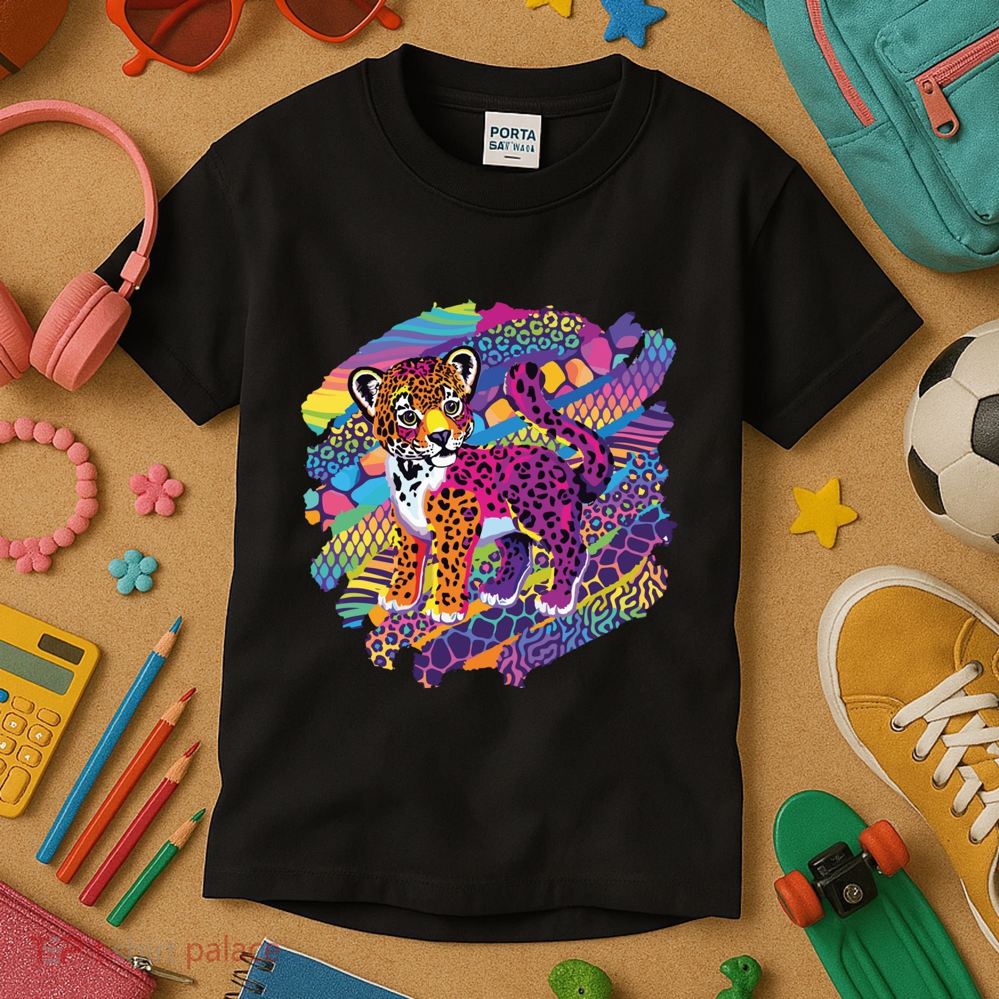 90s Inspired Tiger Kids T-Shirt