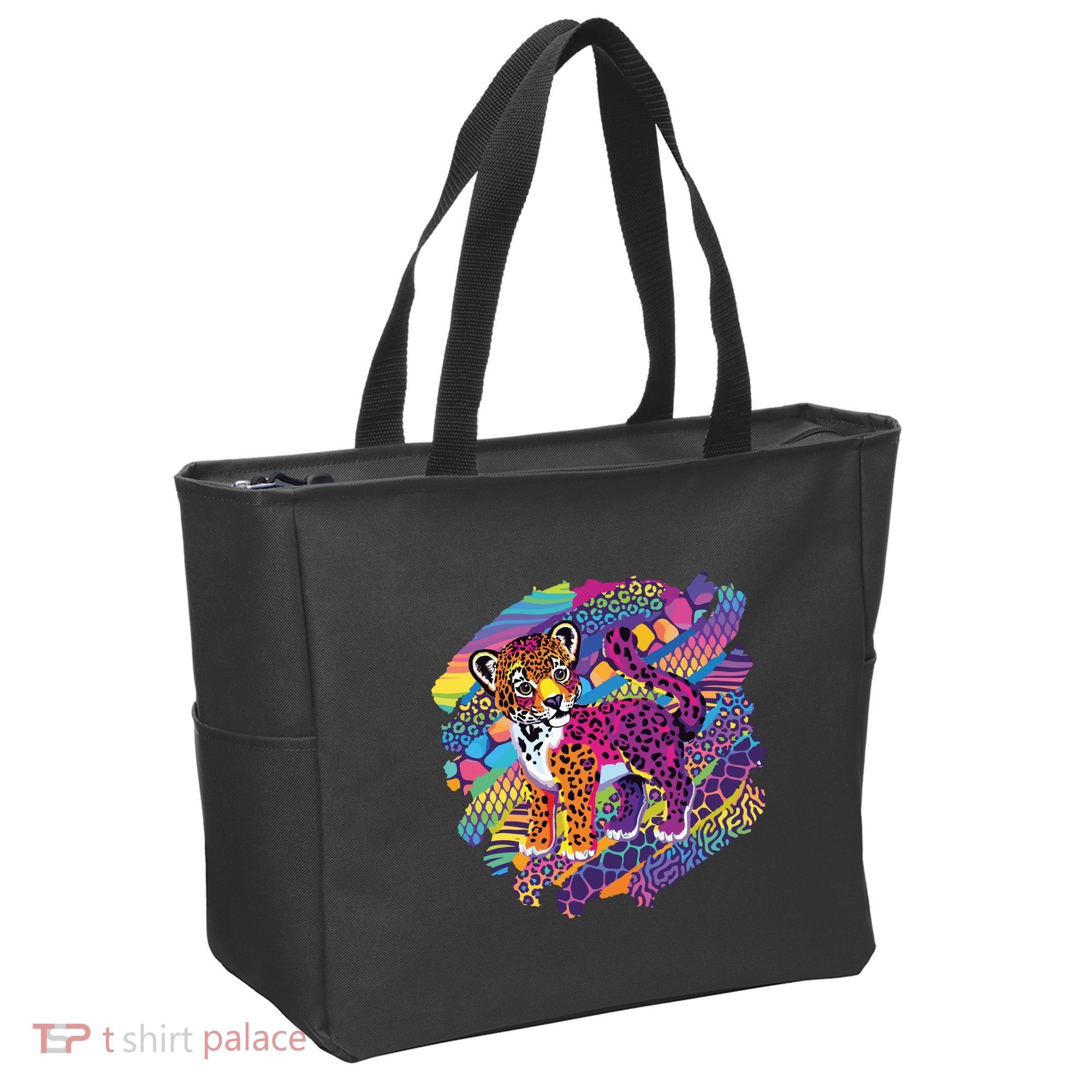 90s Inspired Tiger Tote Bag