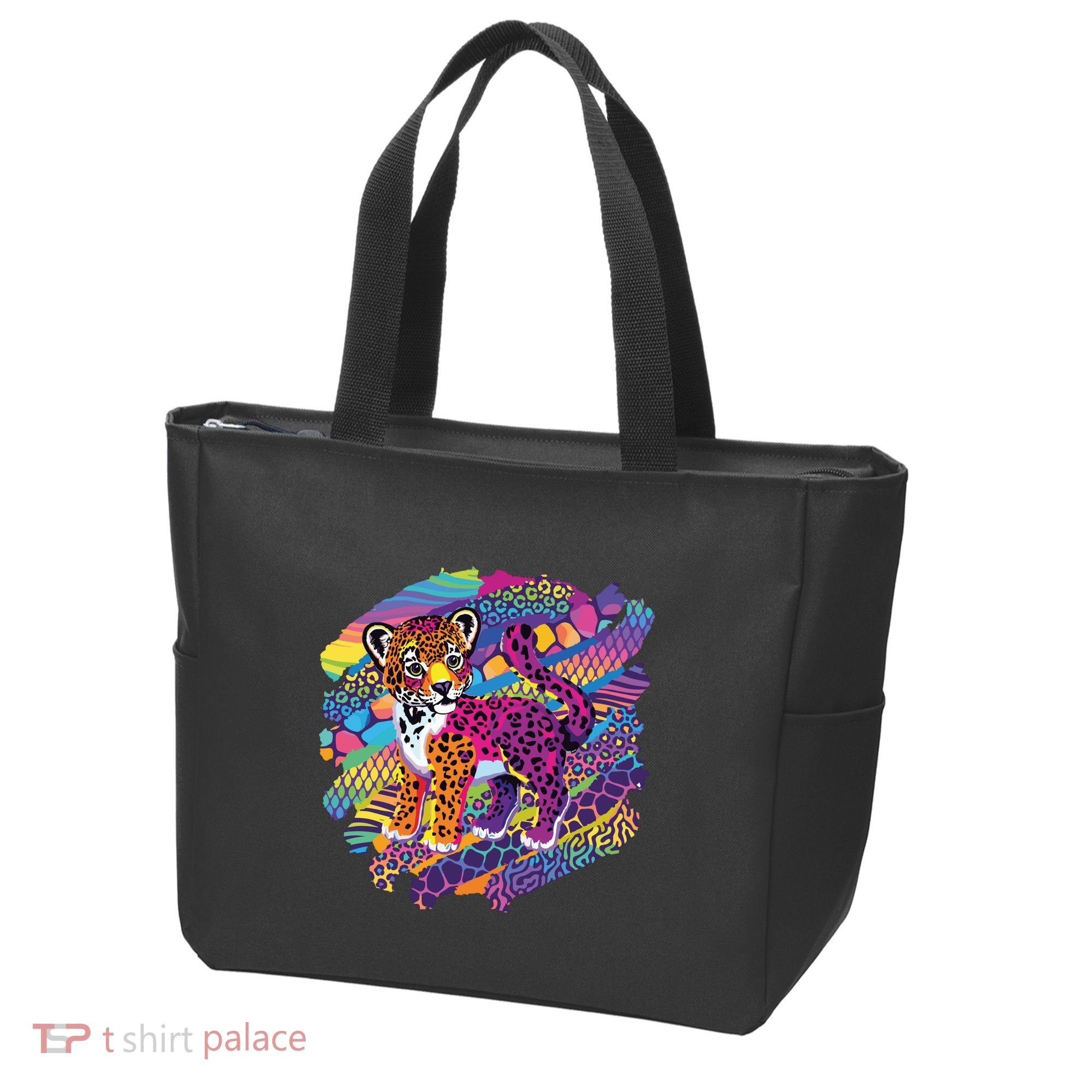 90s Inspired Tiger Tote Bag