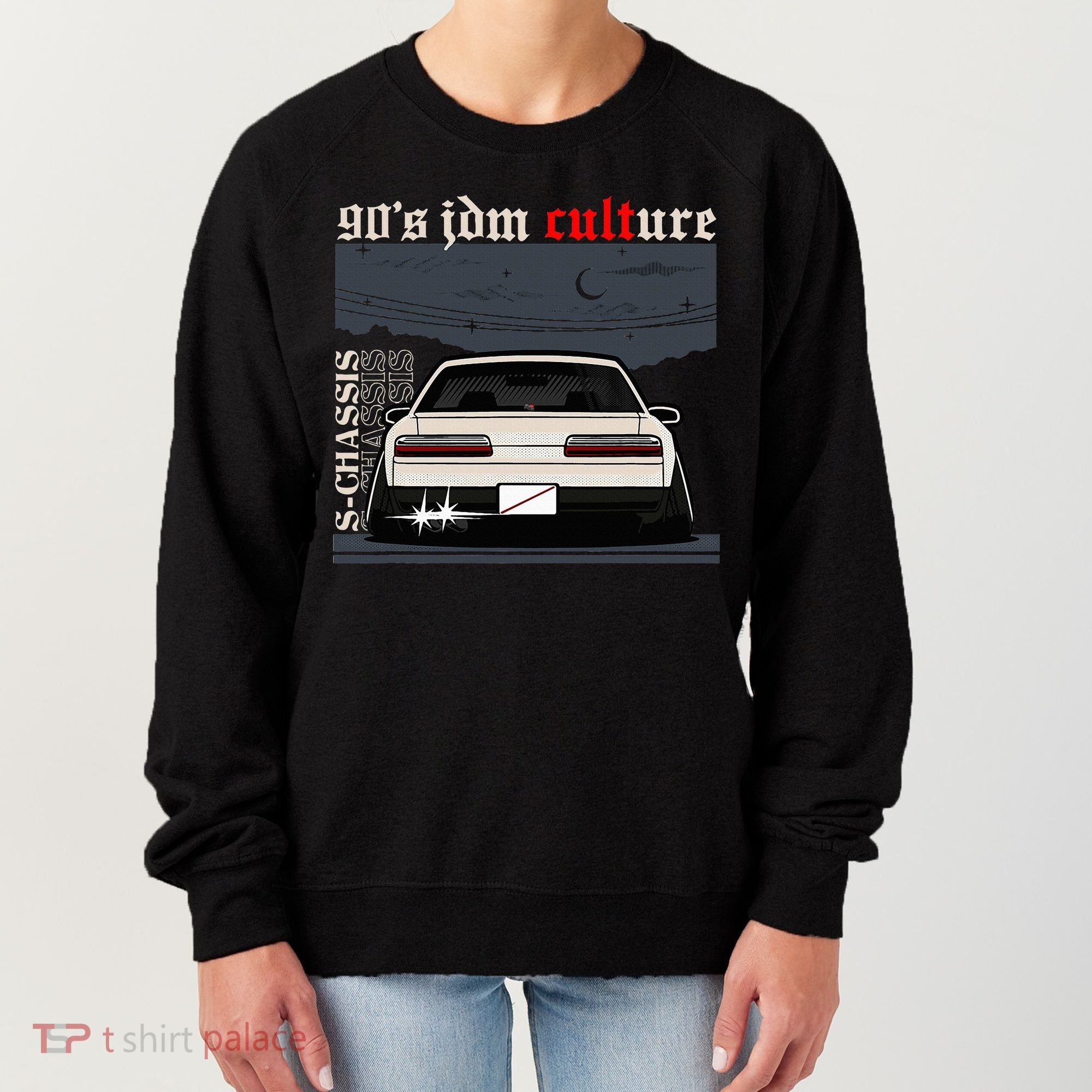 90s Jdm Culture S13 Car Women's Sweatshirt