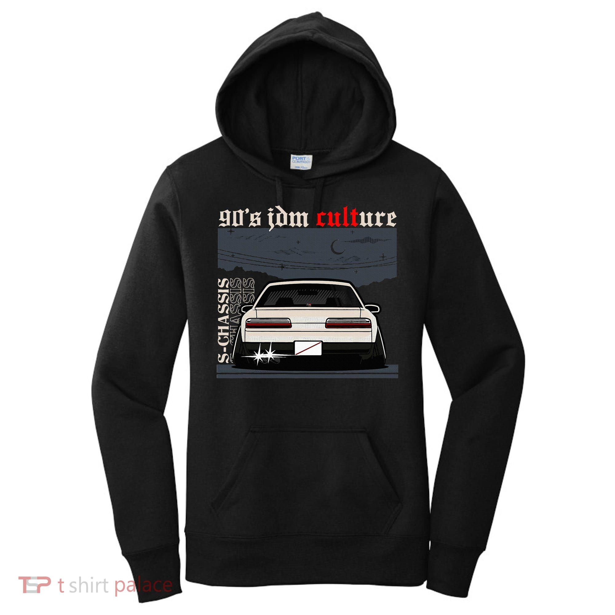 90s Jdm Culture S13 Car Women's Hoodie