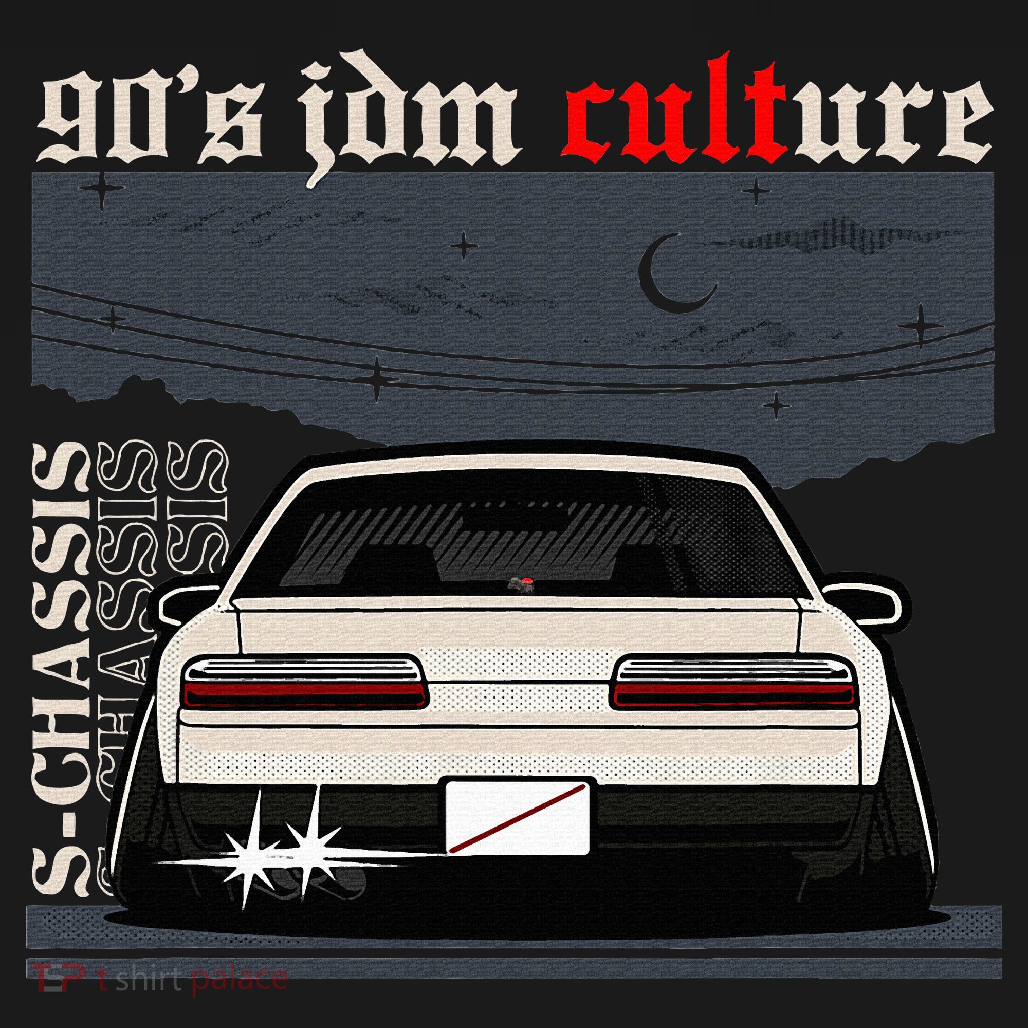 90s Jdm Culture S13 Car Women's Tank Top