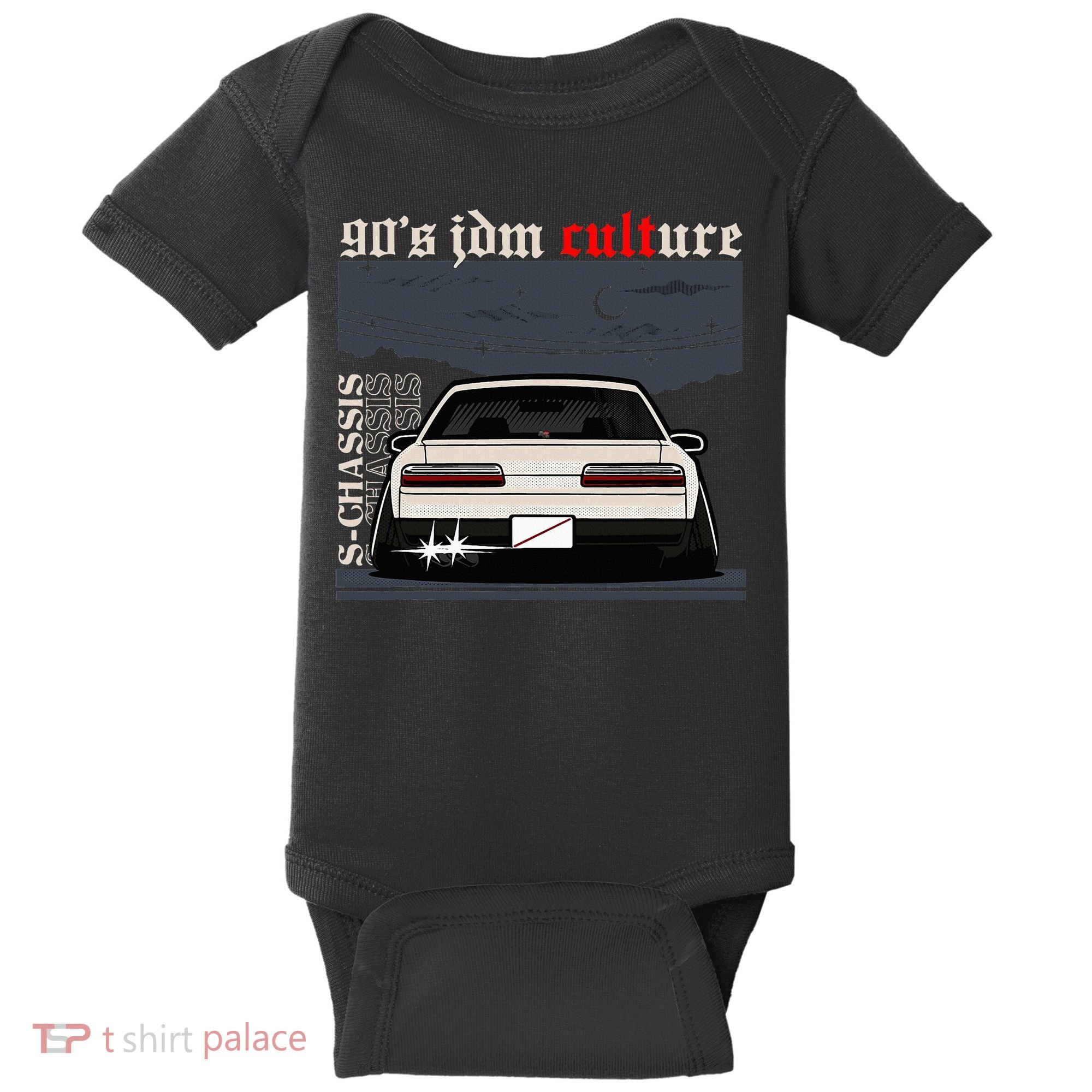 90s Jdm Culture S13 Car Baby Bodysuit