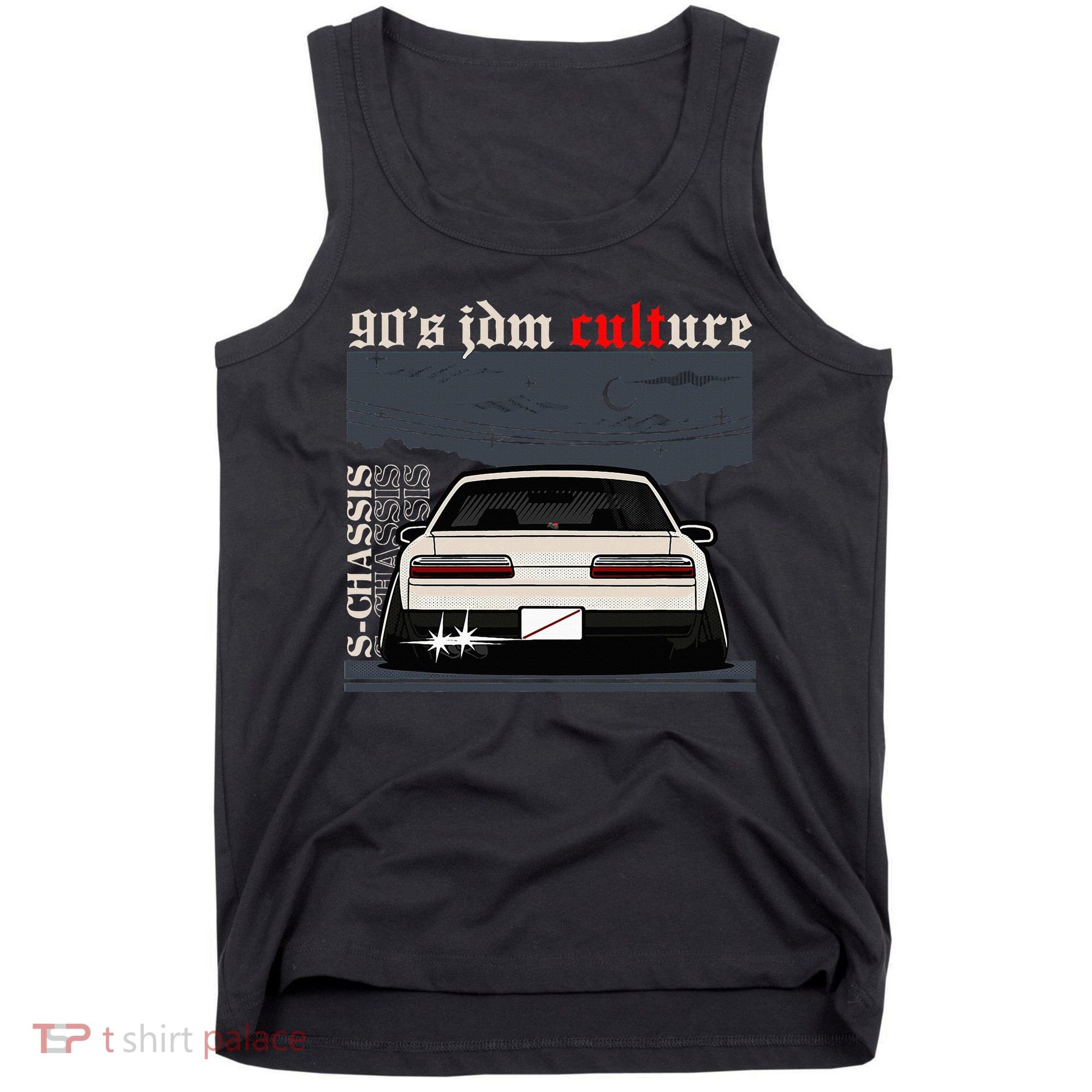 90s Jdm Culture S13 Car Tank Top
