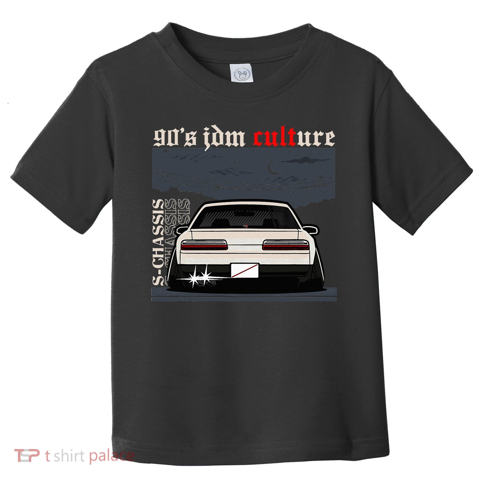 90s Jdm Culture S13 Car Toddler T-Shirt