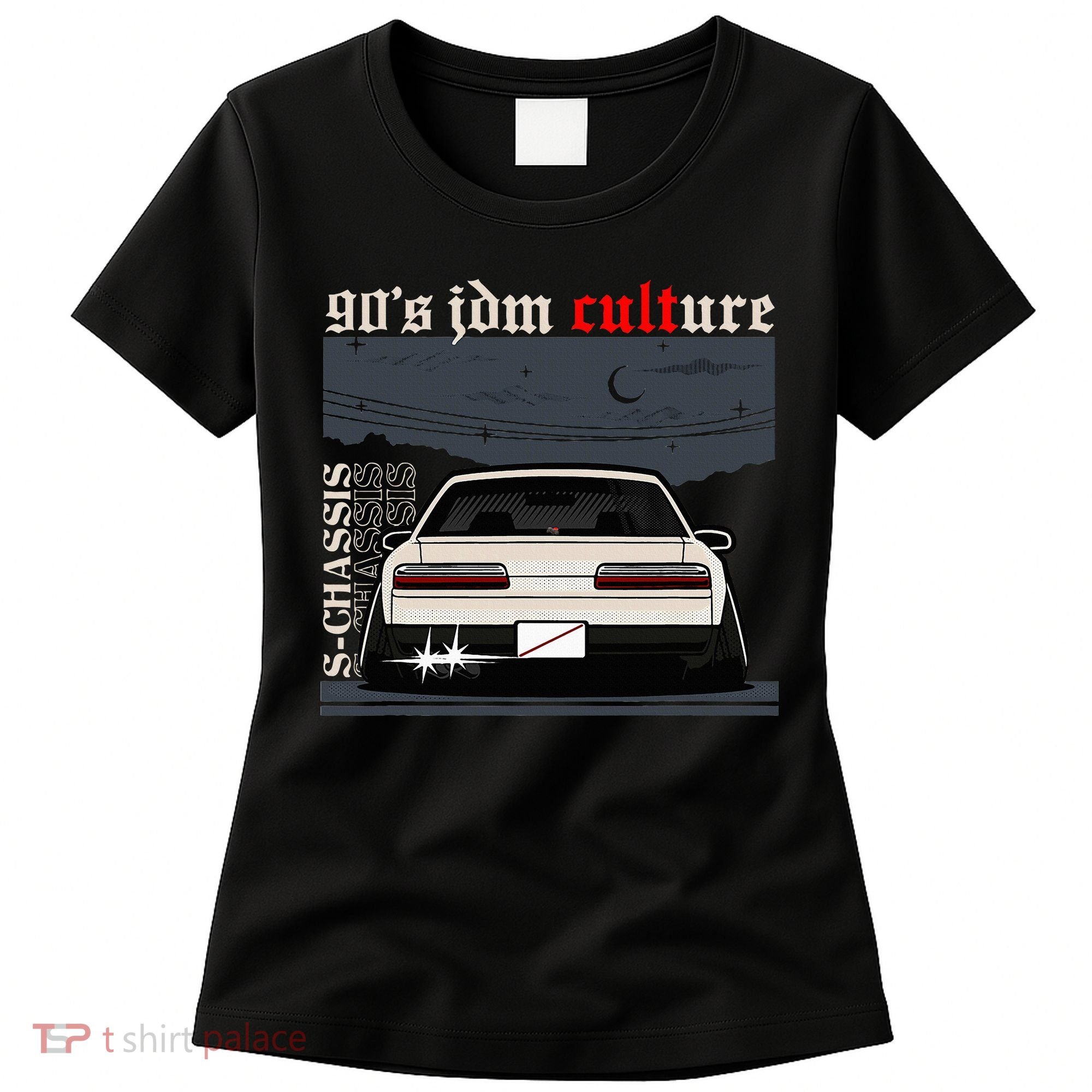 90s Jdm Culture S13 Car Women's T-Shirt