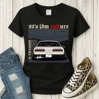 90s Jdm Culture S13 Car Women's T-Shirt thumb 3