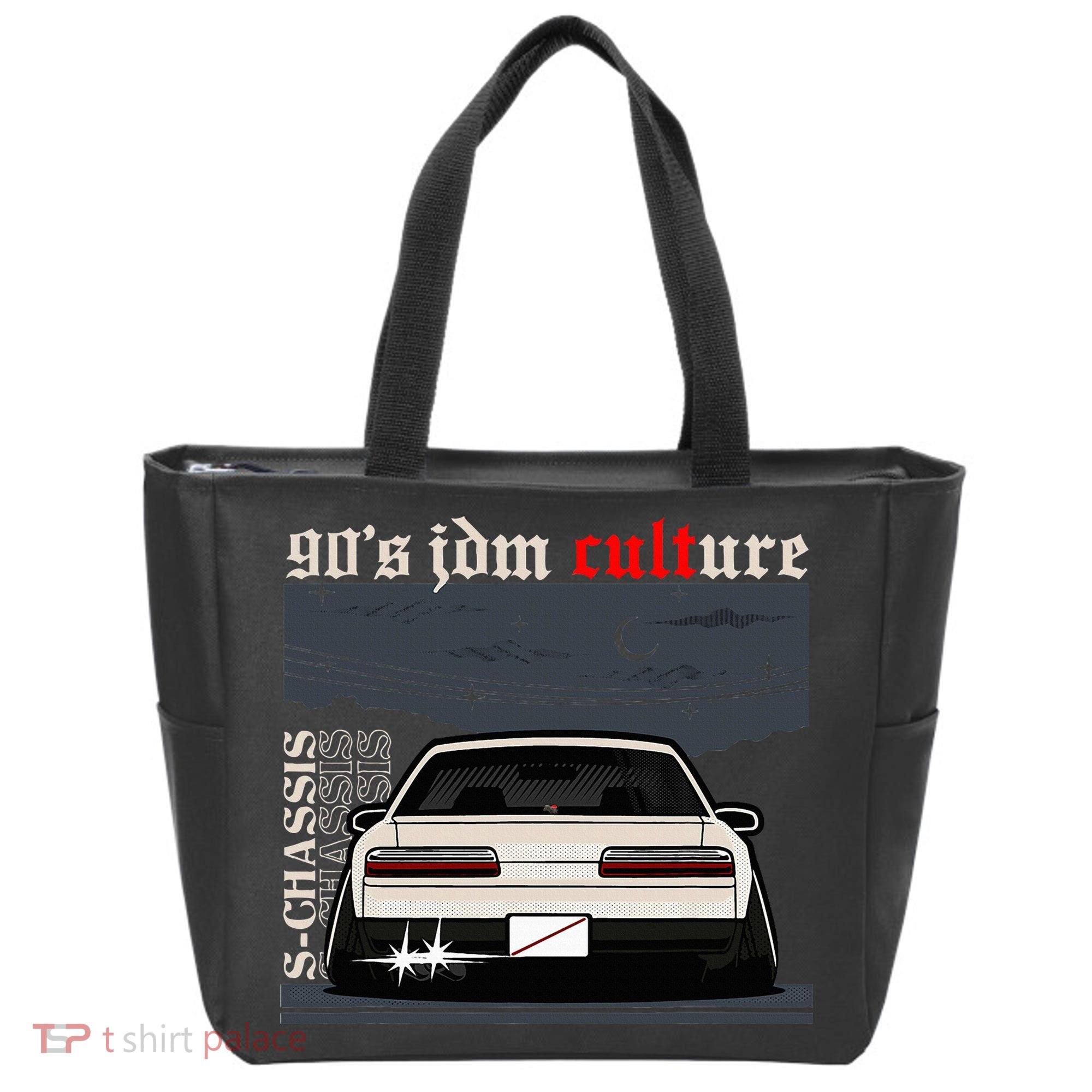 90s Jdm Culture S13 Car Tote Bag