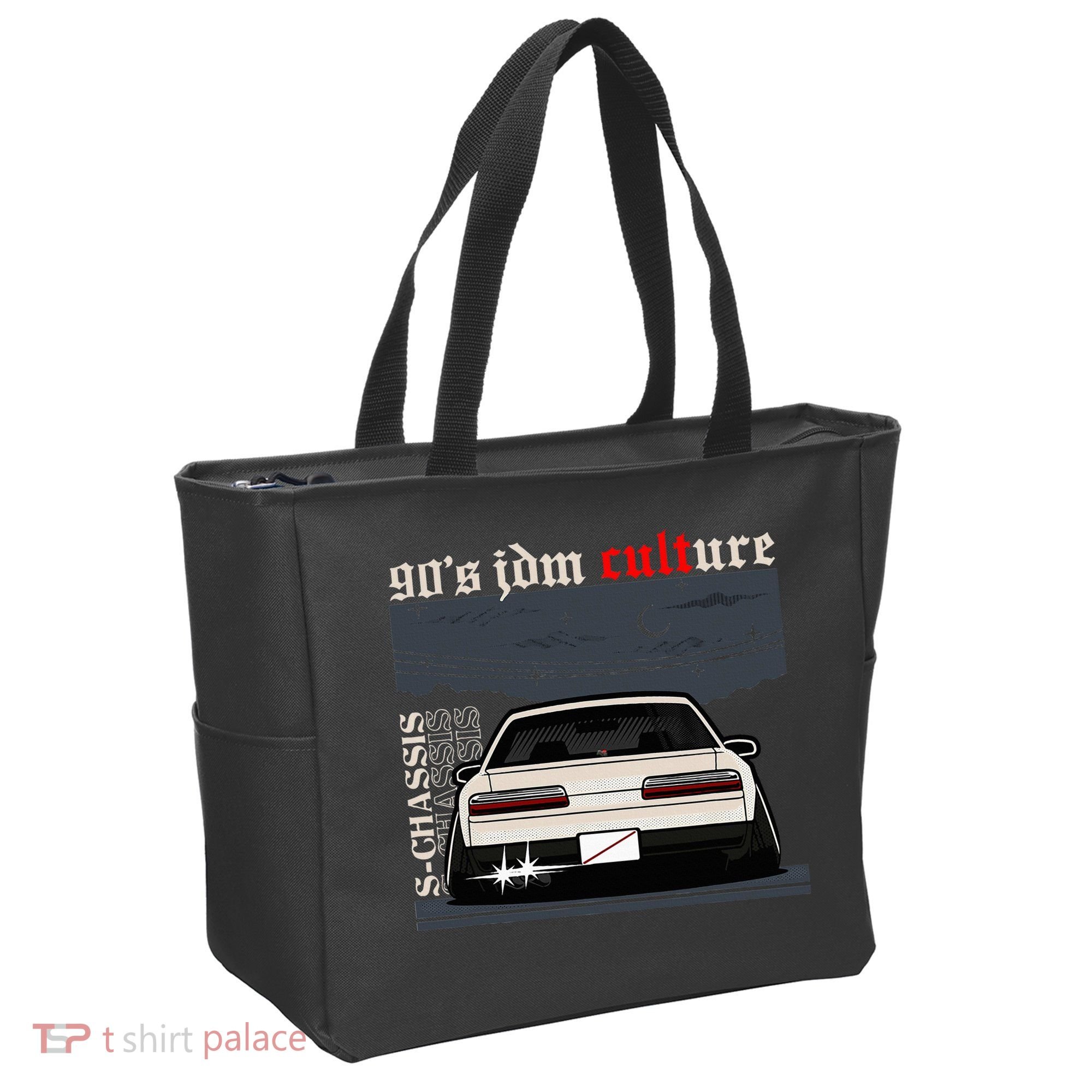 90s Jdm Culture S13 Car Tote Bag
