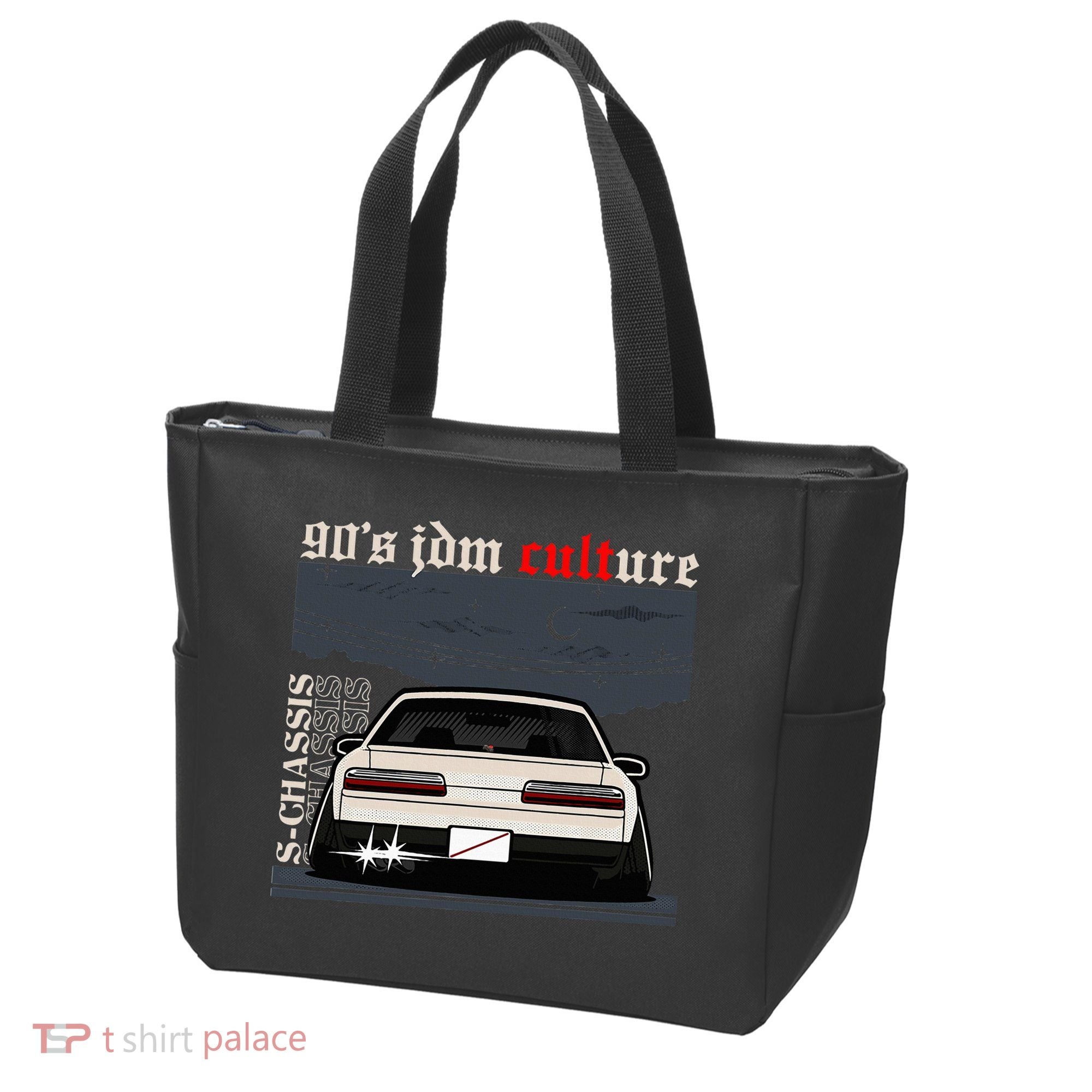 90s Jdm Culture S13 Car Tote Bag