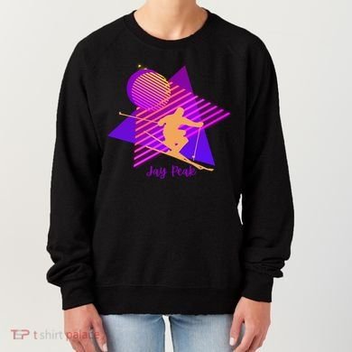 90s Jay Peak Vermont Skiing Skier Gift Women's Sweatshirt