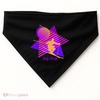 90s Jay Peak Vermont Skiing Skier Gift USA-Made Doggie Bandana thumb 0