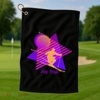 90s Jay Peak Vermont Skiing Skier Gift Golf Towel thumb 1