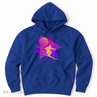 90s Jay Peak Vermont Skiing Skier Gift Hoodie