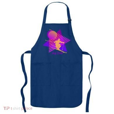 90s Jay Peak Vermont Skiing Skier Gift Apron