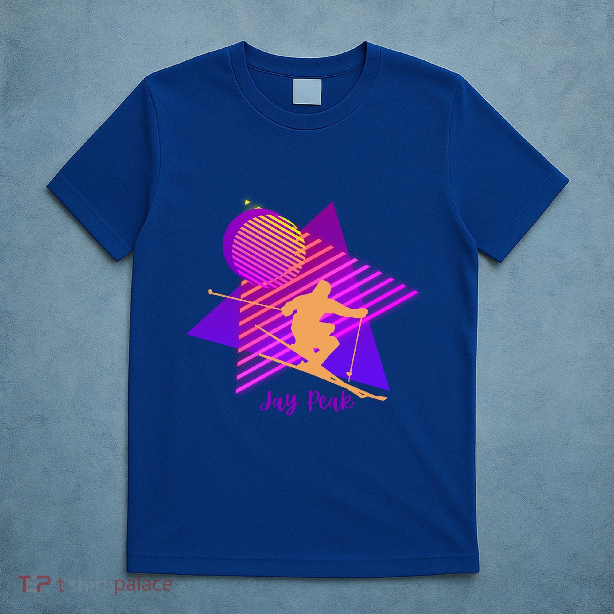 90s Jay Peak Vermont Skiing Skier Gift T-Shirt