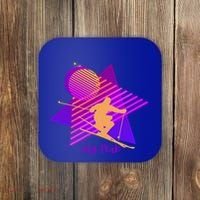 90s Jay Peak Vermont Skiing Skier Gift Coaster thumb 0