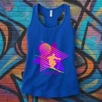 90s Jay Peak Vermont Skiing Skier Gift Women's Tank Top thumb 3
