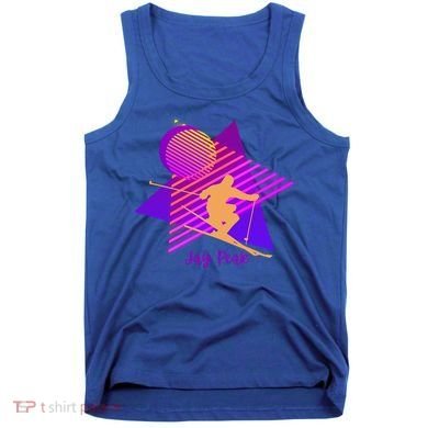 90s Jay Peak Vermont Skiing Skier Gift Tank Top