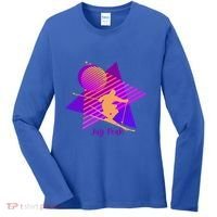 90s Jay Peak Vermont Skiing Skier Gift Women's Long Sleeve Shirt thumb 0