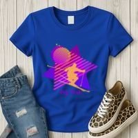90s Jay Peak Vermont Skiing Skier Gift Women's T-Shirt thumb 3