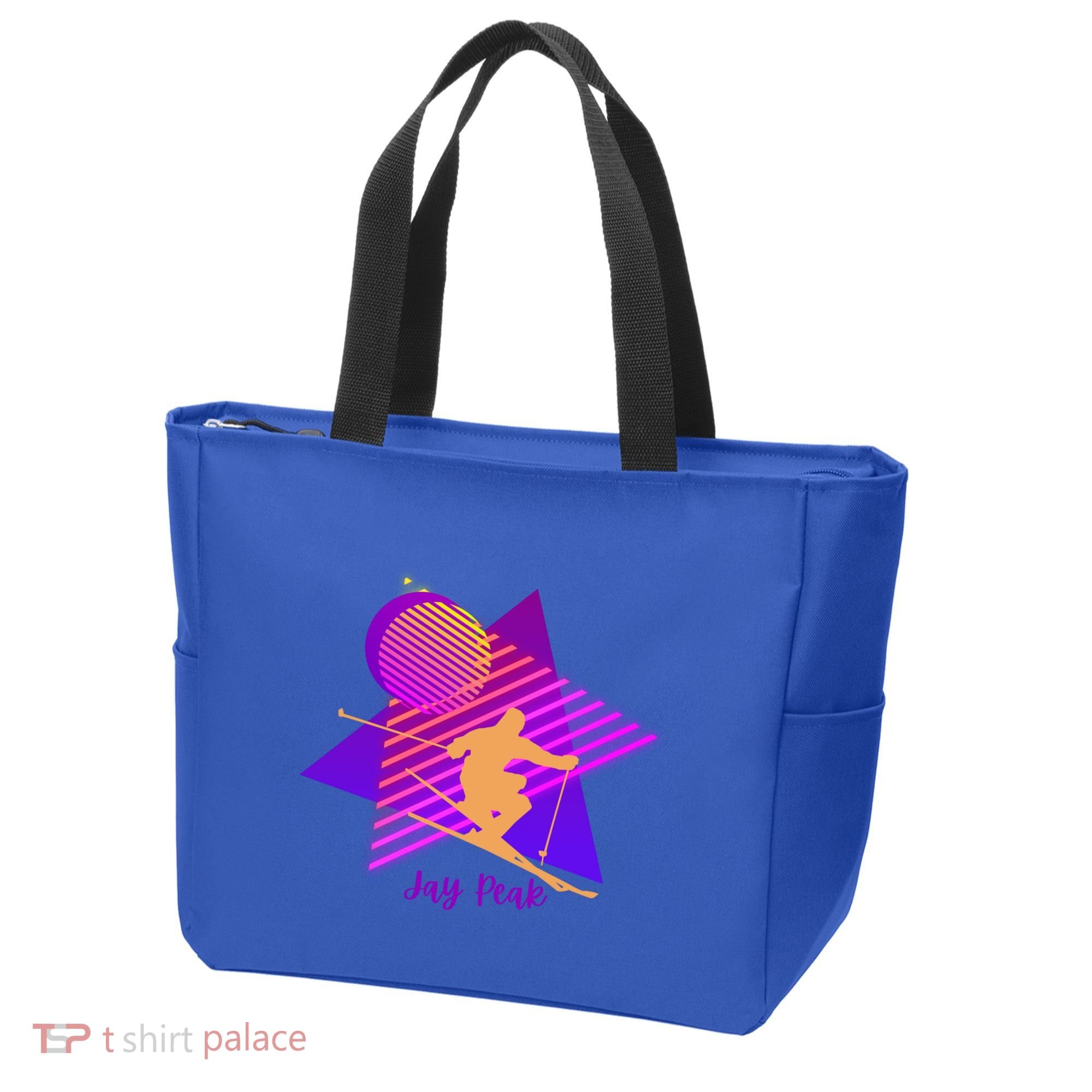 90s Jay Peak Vermont Skiing Skier Gift Tote Bag