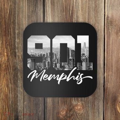 901 Memphis Area Code Tennessee Memphis City Skyline Coaster