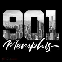 901 Memphis Area Code Tennessee Memphis City Skyline Toddler Hoodie thumb 2