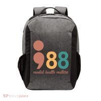 988 Mental Health Matters Retro Vector Backpack thumb 0