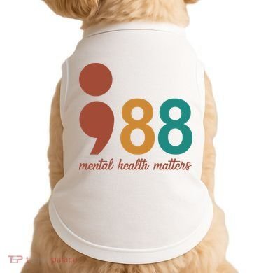 988 Mental Health Matters Retro Doggie Tank