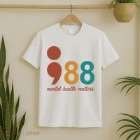 988 Mental Health Matters Retro T-Shirt thumb 2