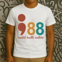 988 Mental Health Matters Retro T-Shirt thumb 3
