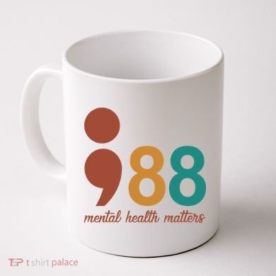 988 Mental Health Matters Retro Coffee Mug