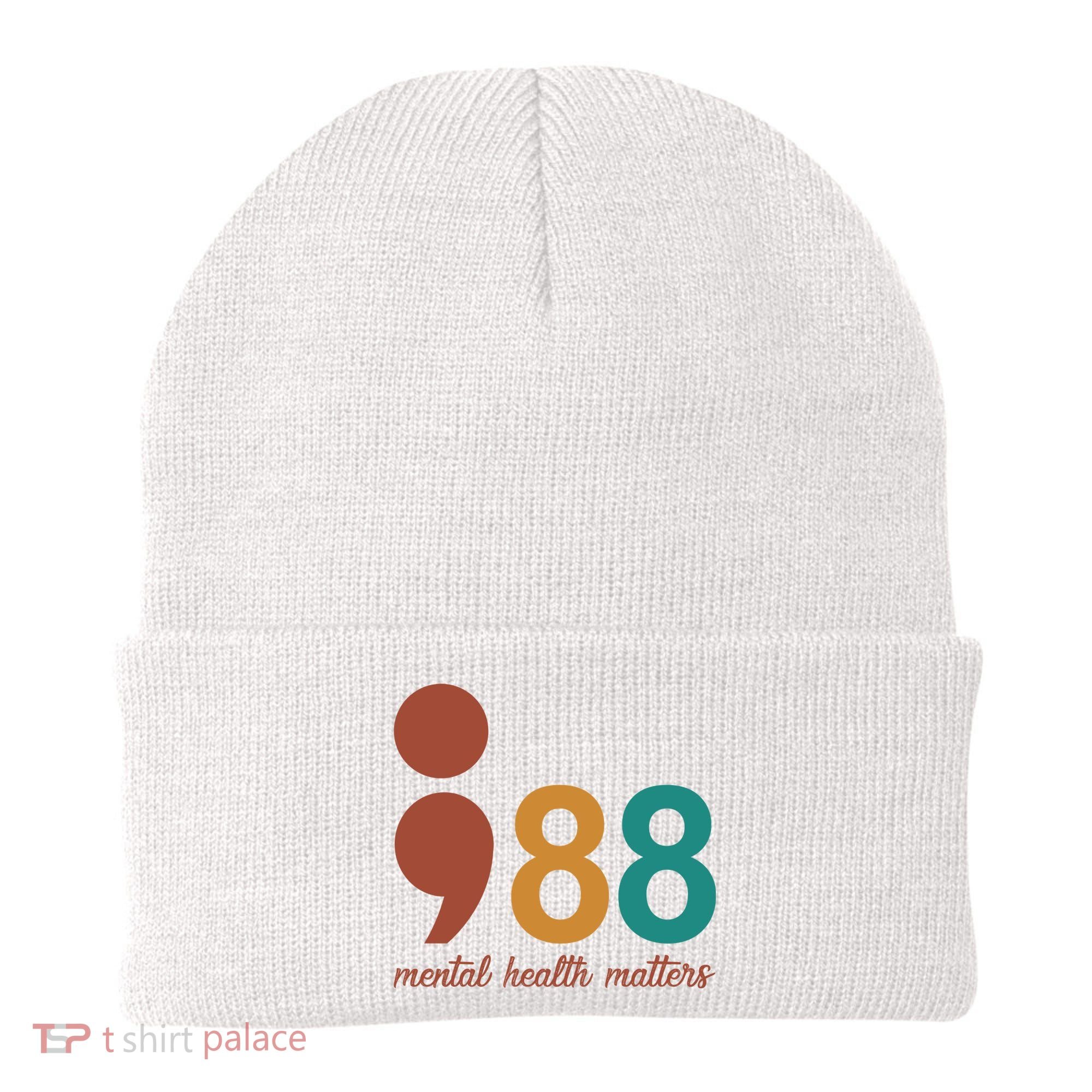 988 Mental Health Matters Retro Beanie