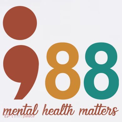 988 Mental Health Matters Retro Flat Bill Trucker Hat